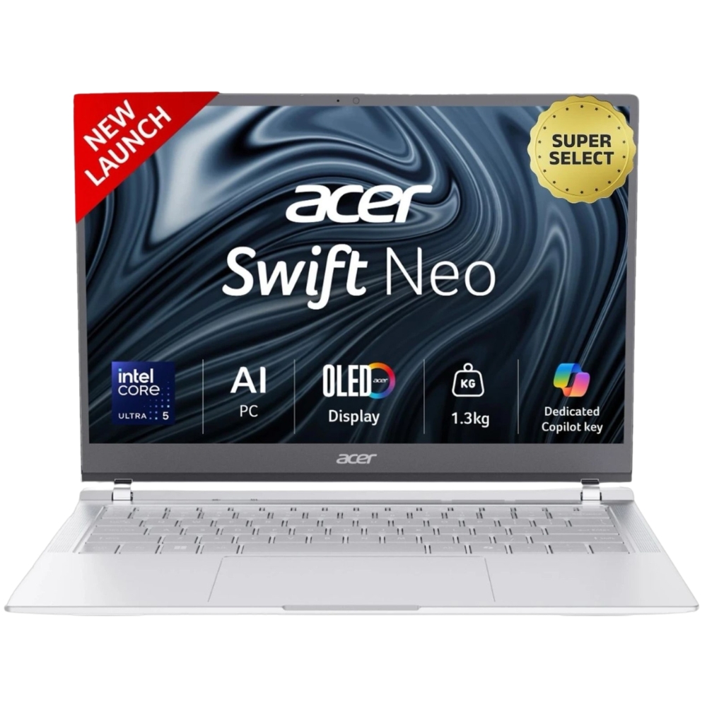 Acer Swift Neo SFN14-54H / Intel Core Ultra 5 115U / 16GB / 512GB / 14″ WUXGA OLED