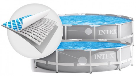 Каркасный Бассейн"PRISM FRAME POOL" Intex 26718 цена, купить в Алматы ...