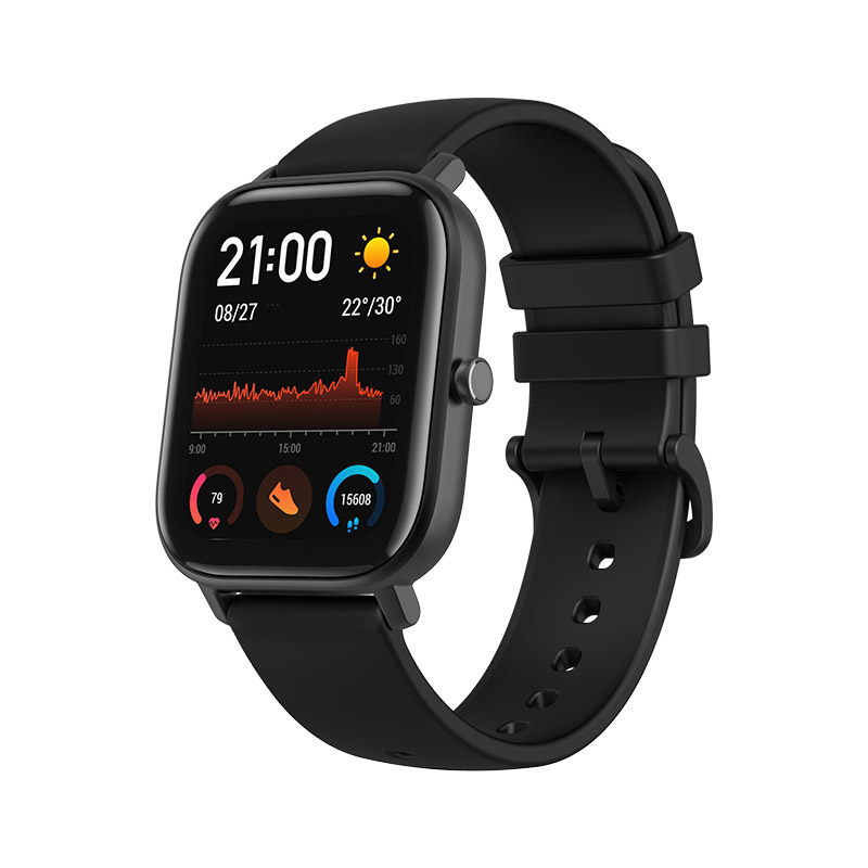 Умные часы Amazfit GTS Obsidian Black цена, купить в Алматы, Нур ...