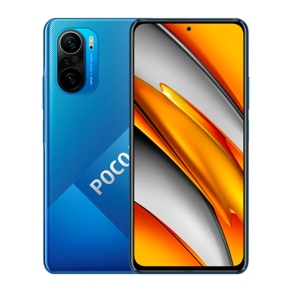 美品】Xiaomi POCO F3 6GB 128GB オーシャンブルー128GB